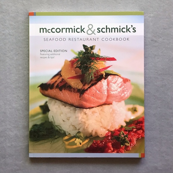 Other - NEW McCormick & Schmick’s Seafood Restaurant Cookbook Special Edition Paperback